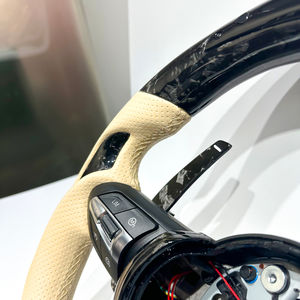 Volant en fibre de carbone forgé adapté aux <span class=keywords><strong>BMW</strong></span> E90 E91 E93 <span class=keywords><strong>E80</strong></span> F18 F35 F22 F80 F10 F30 M2 M3 M4 M5 M6 - Product Image 5