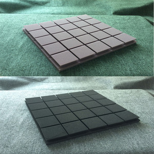 WANER Materiale Fonoassorbente in Poliuretano Nero <span class=keywords><strong>e</strong></span> Vari Colori, Schiuma Acustica Spessa 50mm per Insonorizzazione Studio - Product Image 6