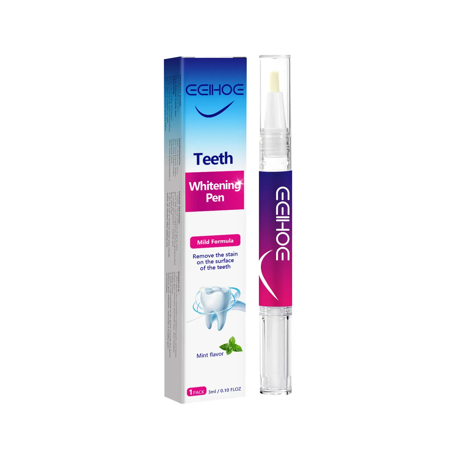 Peelhoe Witte Tanden Diepe Reiniging Witte Tanden Product Geur Verwijderen Tanden Witte Pen