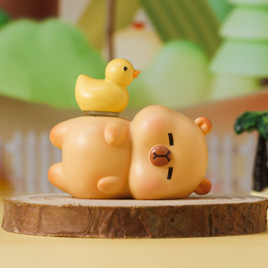Yu Mo Craft Lucky Piglet Blind Box Figurines 6 Base 1 Edición Oculta Juguetes Coleccionables Para Niños Regalo Decoración de Escritorio - Product Image 3
