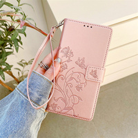 Étui de téléphone à rabat en cuir Lichicase avec fonction de mise en veille/réveil automatique pour Tecno Pova7 Pova7 Pro Pova7 Ultra avec cordon