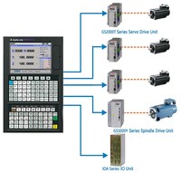 Kit de Sistema CNC Original Nuevo de Guangzhou, Controlador de Torno de 2 Ejes GSK 980TDc para Centros de Torneado
