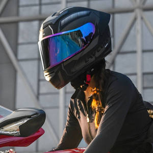 <span class=keywords><strong>Casco</strong></span> de Motocicleta Integral ABS Único, con Certificación DOT, para Motocross, Equipo de Protección para Conducir - Product Image 1