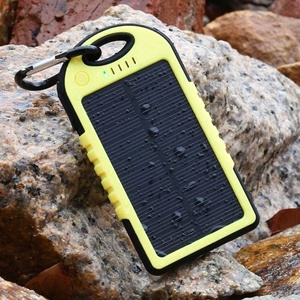 Nouvelle tendance : banques d'alimentation solaires avec lumière, 5000 mAh, chargeur solaire portable et étanche pour le camping - Product Image 3