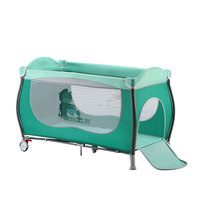 Lit de Bébé Multifonctionnel Moderne, Parc Bébé, Lit d'Appoint de Voyage pour Enfants, Berceau de Voyage, Lit pour Enfants Mignon, Style Acier OEM, Chambre à Coucher, Extérieur