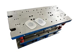 Tùy chỉnh đấm khuôn cho âm thanh xe hơi Bìa thép chất lượng cao đấm chết cho loa tự động Bìa - Product Image 5