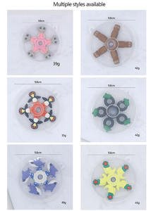 高品質プレミアムマルチカラーフィジェットスピナー、携帯用滑り止め3Dホームセラピー玩具、大人と子供向けのトップスピナー - Product Image 6