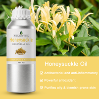 Huile essentielle de chèvrefeuille pour le corps et diffuseur - 100% pure et naturelle, issue de fleurs de Lonicera caprifolium, distillée à la vapeur |   Premium en vrac 1 kg