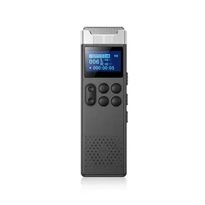 Zd68 Voice Recorder 150day Lange Standby Geactiveerd Met Dubbele Microfoon Luidsprekergeluid Verminderen 3072kbp Geluid Dictafoon Mp3 Play