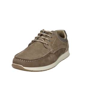 Chaussures à lacets pour hommes Imac, couleur taupe, tailles 40, 41, 42, 43, 44, hauteur de talon 2 cm, chaussures tendance en toile - Product Image 5