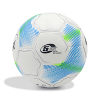 Ballon de football durable et léger pour l'extérieur, cousu à la machine, taille officielle 5, pour l'intérieur/l'extérieur, équipement sportif scolaire pour jeunes