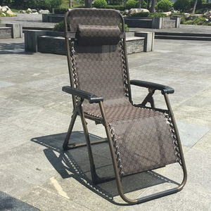 Chaise longue moderne en aluminium 180*68*113cm - Product Image 4
