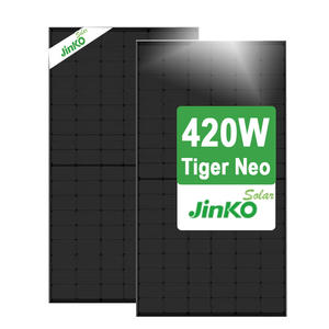 <span class=keywords><strong>Jinko</strong></span> paneles solares Tiger Neo N-type 54HL4-B 400-<span class=keywords><strong>420</strong></span> Watt módulo <span class=keywords><strong>jinko</strong></span> 400 405 410 <span class=keywords><strong>420</strong></span> Watt Todo Negro panel PV para uso doméstico - Product Image 1