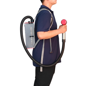 Nettoyeur laser à impulsions JPT Backpack pour l'élimination de la rouille, de la peinture, du métal, du bois et de la <span class=keywords><strong>pierre</strong></span>, état neuf et fonctionnant sur batterie - Product Image 4