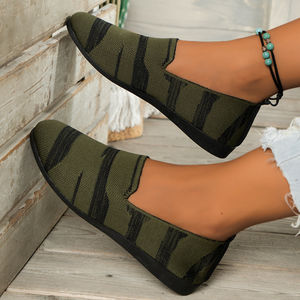 Commerce extérieur 2025 nouvelle mode tête ronde chaussures plates bouche peu profonde paresseux grande taille sans lacet grande taille chaussures pour femmes <span class=keywords><strong>mocassins</strong></span> - Product Image 6