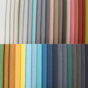 Tissu d'ameublement en velours polyester uni respirant et épais de Chine, 290 g/m², prix au mètre - Product Image 3