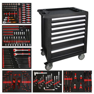 252-Piece Mechanic Vehicle <strong>Tool</strong> Set with 7 Drawers Dimensions 56x74x87cm Height 14cm Depth <strong>Workpro</strong> Box Wrench Included - Product Image 3