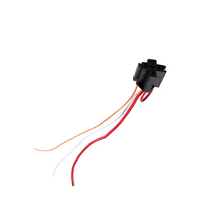 LTonic <b>Relay</b> Connector Wire Harness 3 Pin Red Orange White Plastic <b>Auto</b> Connector - Product Image 3