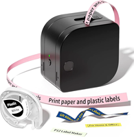 Imprimante d'étiquettes thermique portable Phomemo P12, mini imprimante d'étiquettes, imprimante d'étiquettes de transfert manuelle pour l'organisation à domicile, au bureau ou en voyage
