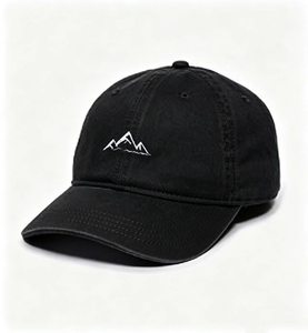 Gorra de Béisbol Unisex para Deportes al Aire Libre, Lavada, Personalizada con Bordado de Montaña, Ajustable, Estilo Dad Hat - Product Image 2