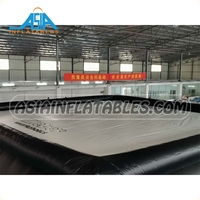 Airbag gonflable de cascade de saut d'airbag de chute libre commercial grand Airpad