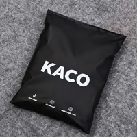 Sacs d'emballage pour vêtements recyclables, sacs en plastique imprimés pour vêtements, t-shirts, avec design personnalisé, sacs à fermeture éclair givrés avec logo