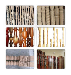 Quá trình 3 cái tại một thời gian tự động CNC máy tiện gỗ CA-1516 3 trục 6 lưỡi máy tiện gỗ với giá thấp - Product Image 4