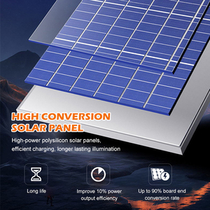 IP67 không thấm nước ABS SMD <span class=keywords><strong>LED</strong></span> năng lượng mặt trời lũ ánh sáng độ sáng cao ngoài trời 100W-500 Wát điều khiển ánh sáng cho vườn ứng dụng - Product Image 3