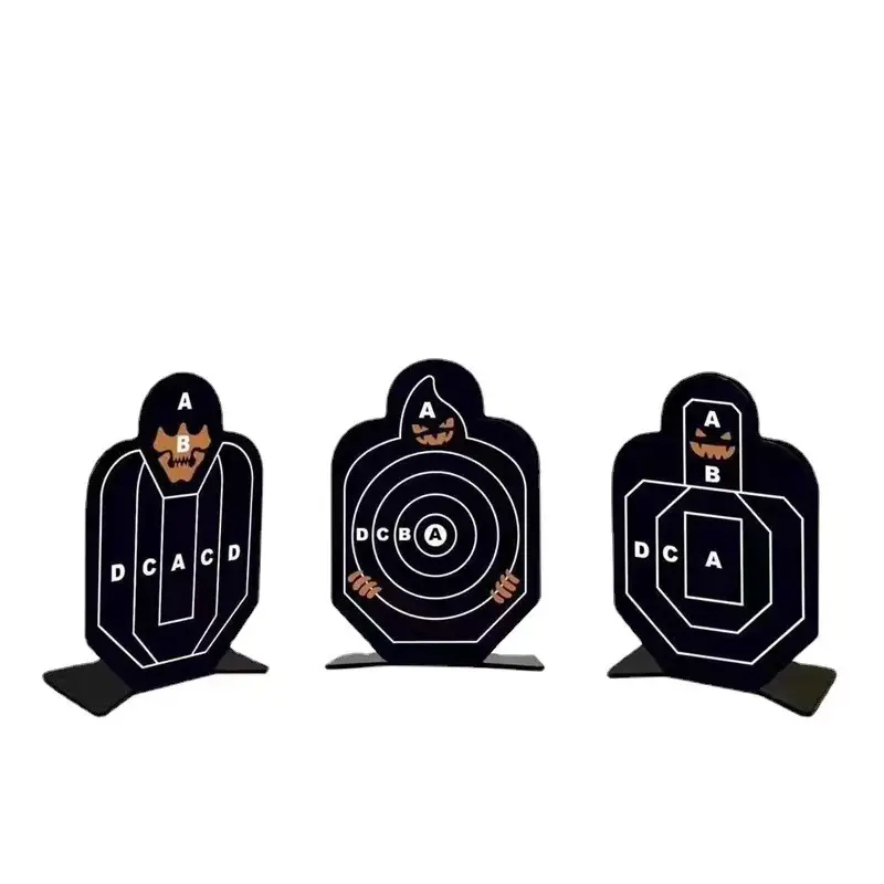 Accessoires de pistolet à balles souples petit jouet de cible de tir à la cible en acier accessoires de pistolet modèle d'entraînement au tir
