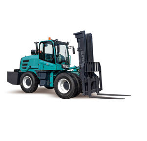 5ton <span class=keywords><strong>6ton</strong></span> 7ton מנוע דיזל מלגזה 4wd מחוץ לכביש לכרייה קשה מלגזה 3 גלגל ידני מלגזה מכירות - Product Image 2