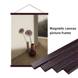 Cornice Vintage Artower in Legno Marrone per Foto e Poster |   Design retrò e stretto |   Supporto <span class=keywords><strong>da</strong></span> <span class=keywords><strong>parete</strong></span> resistente ai raggi UV - Product Image 3