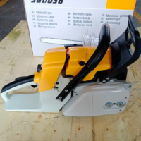 Tronçonneuse Professionnelle Portative de Haute Qualité Grande Puissance Ms 380 381 382 avec Guide-Chaîne 20'' 24'' 30'' 36'', Moteur Essence 72cc 72.2cc