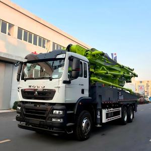 Camion pompe à béton à flèche de 40 m à haut rendement avec 140 m3/h Fabricant chinois Nongjian - Product Image 1