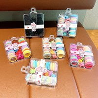 Ensemble d'accessoires pour cheveux pour enfants et femmes : bandeaux, pinces et élastiques mignons, avec boîte