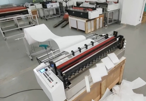 Hoàn toàn tự động theo chiều dọc và ngang máy cắt cho Bông ngọc trai bong bóng phim bọt cách nhiệt Bông Máy cắt - Product Image 2