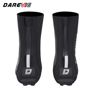 Scarpette per scarpette invernali Darevie copriscarpe per <span class=keywords><strong>bici</strong></span> da strada impermeabile antivento copertura per scarpe da ciclismo Mtb scarpe da ciclismo - Product Image 4