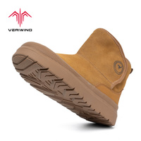 Bottes de sécurité de haute qualité pour la soudure, la construction, le travail industriel, chaussures anti-écrasement et anti-perforation pour hommes