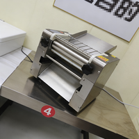 Machine à pâtes électrique professionnelle en acier inoxydable pour la fabrication de nouilles, de pâtes et de raviolis, avec fonction de pétrissage
