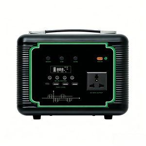 All-in-One Portable Power Station 300W 600W Lithium Battery Storage With Solar Charging Support for Travel and <b>Camping</b> - Product Image 1