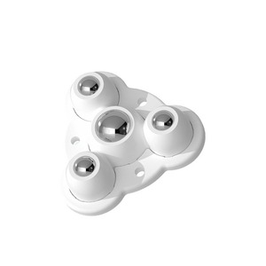 Universal Transparent ABS Casters 3 1 Silent Heavy Duty Wear Resistant PP Wheels Easy Installation for Furniture Grip Ring Stem - Product Image 5