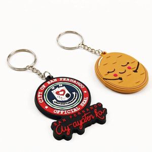 Manufacturers Carton Souvenir Custom 2D 3D Logo Plastic Shoes Keychain for Sale - Product Image 4