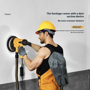 Cầm Tay điện tường đánh bóng máy bụi-miễn phí tự mồi giấy nhám Máy Putty làm và tường Mài máy - Product Image 3