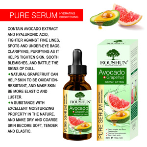 ผลิตภัณฑ์ที่ดีที่สุดในการขายฉลากส่วนตัวต่อต้านริ้วรอยวิตามินซีเซรั่มกรดไฮยาลูโรเรตินสำหรับผิวไวท์เทนนิ่งดูแลสีดำสีเขียว OEM - Product Image 3