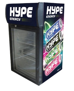 Refrigerador comercial de una sola puerta con puerta de vidrio Vertical, refrigerador congelador de bebidas de <span class=keywords><strong>Cola</strong></span> con pantalla de <span class=keywords><strong>Coca</strong></span> de una sola temperatura - Product Image 1