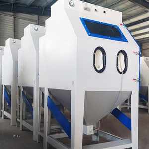 Cabina di Sabbiatura Portatile Semi-Automatica ad Alta Pressione con Motore, Manuale per la Trattamento Superficiale di Componenti Auto per la Produzione di Massa - Product Image 2