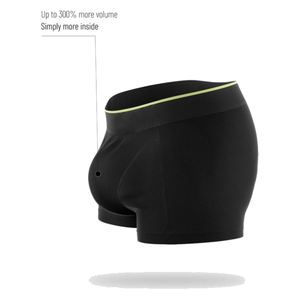 Caleçon <span class=keywords><strong>push</strong></span>-<span class=keywords><strong>up</strong></span> personnalisé modal anatomique coupe parfaite 190 G/m tissu doux ceinture SPORTY boxer pour hommes - Product Image 1