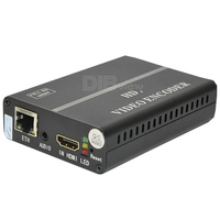 Mini Encodeur de Streaming IPTV H.264 H.265 pour Vidéo en Direct sur Facebook, Radio et Équipement de Diffusion TV