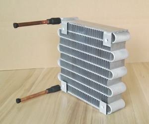 Mini condeser para refrigeração, mini cooler de alumínio barbatana de microcanal de refrigeração, troca de calor, evaporador, refrigerador para mini refrigeração - Product Image 6