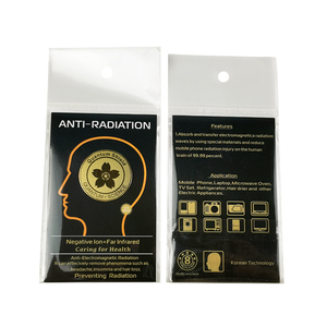 Pegatina de Protección Contra la Radiación, Escudo Cuántico, Flor de Oro de 24K, Protección Contra los Campos Electromagnéticos de Iones Negativos, Pegatina Anti-Radiación para Teléfono Móvil - Product Image 2