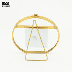 Dx Thiết Kế Hiện Đại Vàng Khá Chất Liệu Sắt Khung Mạ Điện Kim Loại Hình Ảnh Hình Ảnh Khung Cho Phòng Khách - Product Image 2